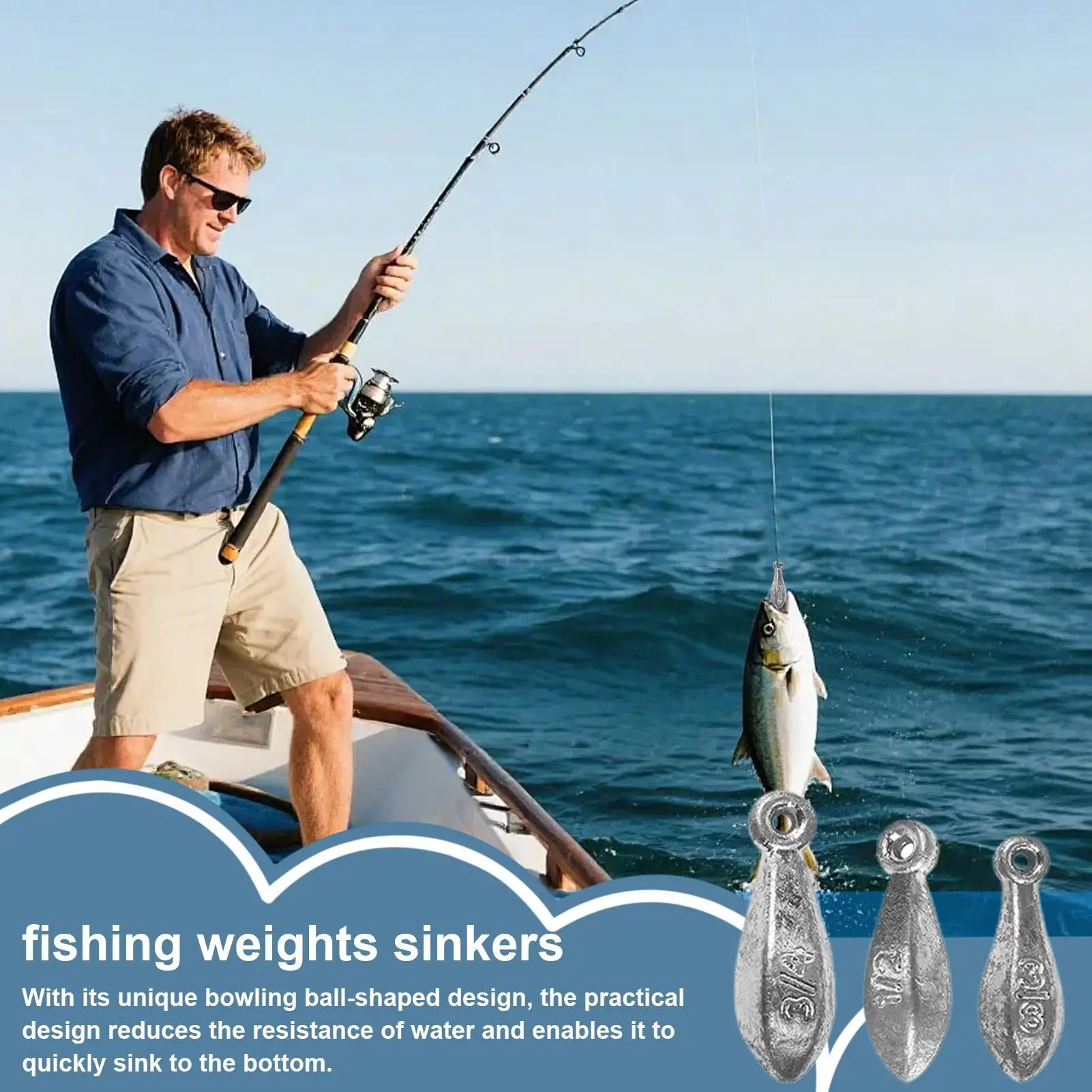 Sea Fishing Line Casting Weights Fishing Fishing Drop Shot Weights