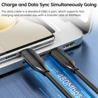 Toocki 100W Type C to Type C Cale PD4.0 5A Fast Charging for Macbokk iPhone 15 Samsung Xiomi Huawei Realme C to C Data Cable - Image 2
