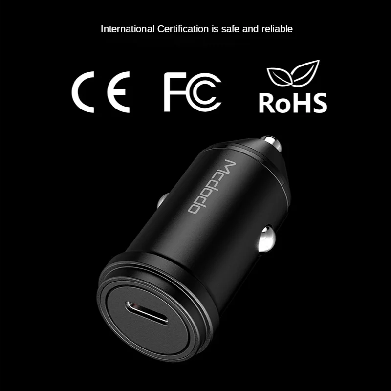 

Car Charger USB Type C PD 18W QC 3.0 Fast Charging For IPhone 12 11 Pro Max X XS XR 5A Super Fast Charge Portable Charger