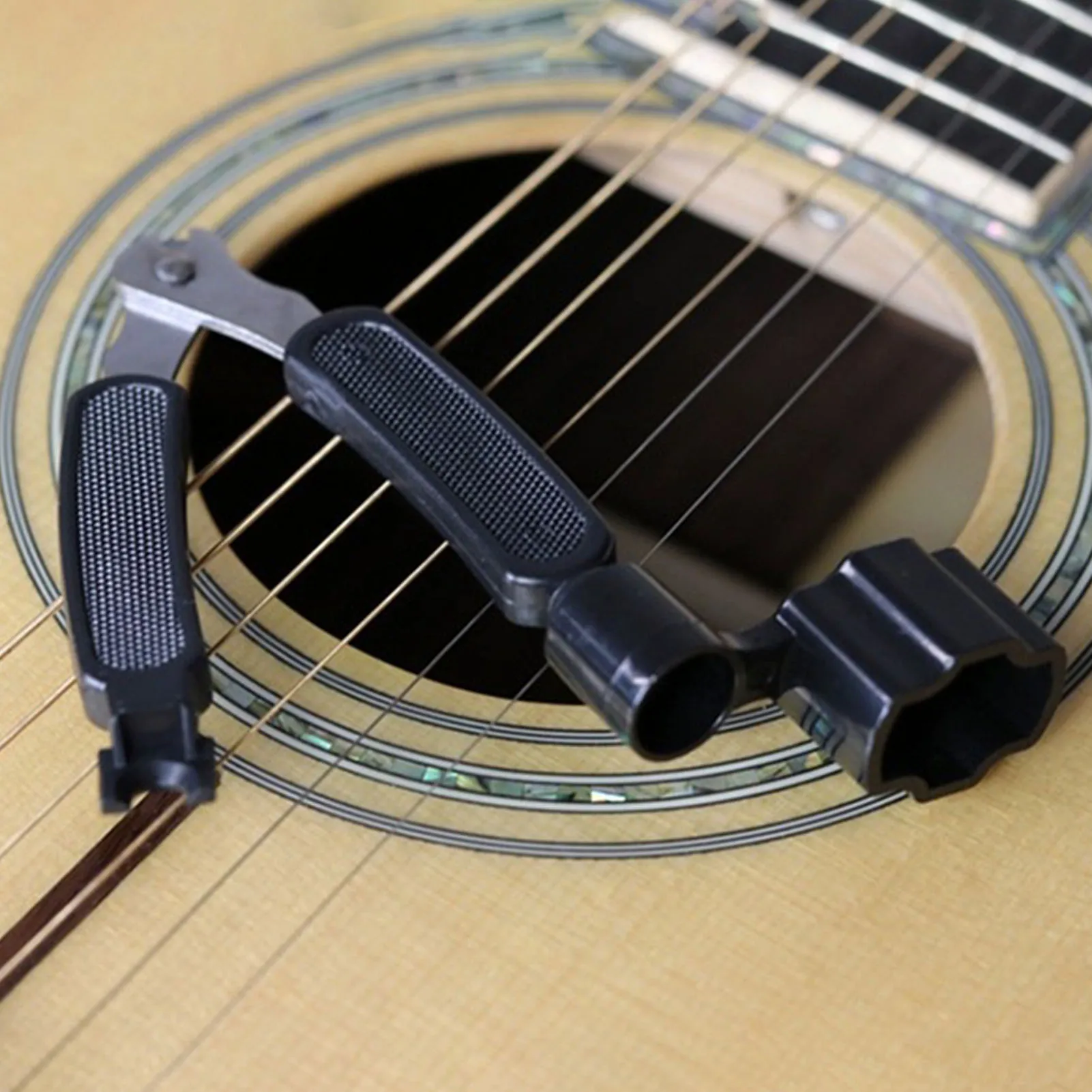 Guitar Bridge Pin Puller 3 in 1 Guitar Maintenance Tool Accessories for Basses Banjos and Mandolins