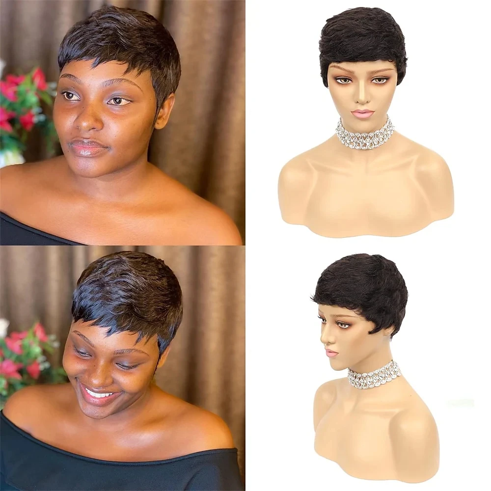 

Synthetic Wig Celebrity Curly Pixie Cut Machine Made Wig ynthetic Hair Women's Cosplay Party Fashion Wigs