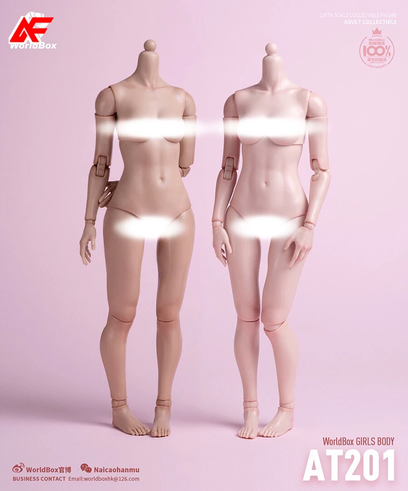 WorldBox AT201 AT202 AT203 1/6 Scale Female Super Flexible Joint