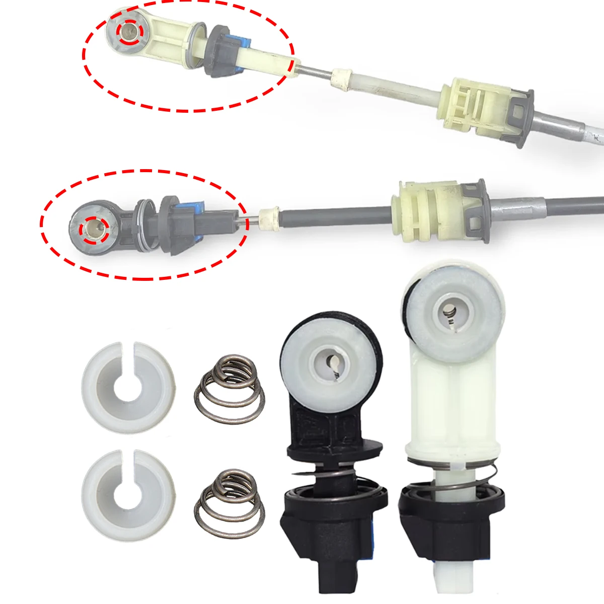 6 Speed Gear Shift Cable Transmission Shifter Linkage Bushing Gearbox For Opel Astra J P09 P10 2009-Holden Insignia A G09