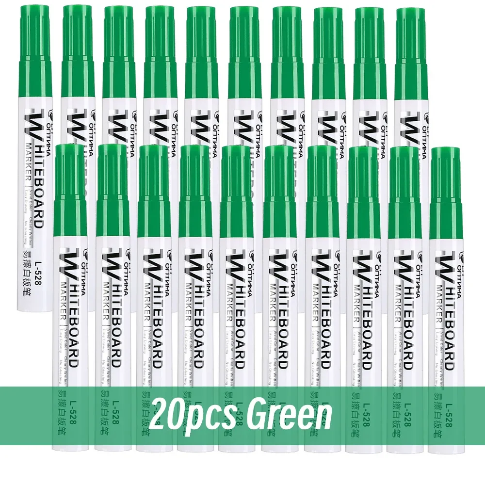 Erasable Whiteboard & Blackboard Marker Pens for Office, School, and Art