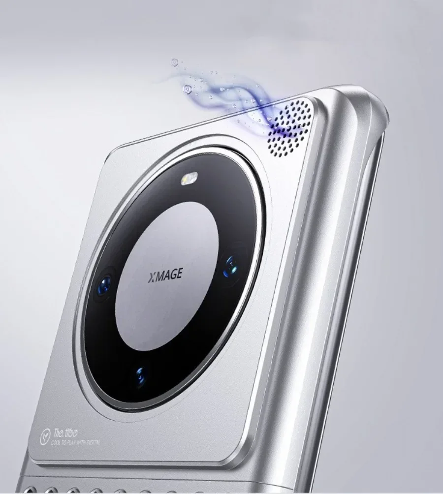 Aromatherapy Phone Case For Huawei Mate 60 50 Pro Frameless Aluminum Alloy Metal Bumper Shockproof Anti-scratch Cooling Cover