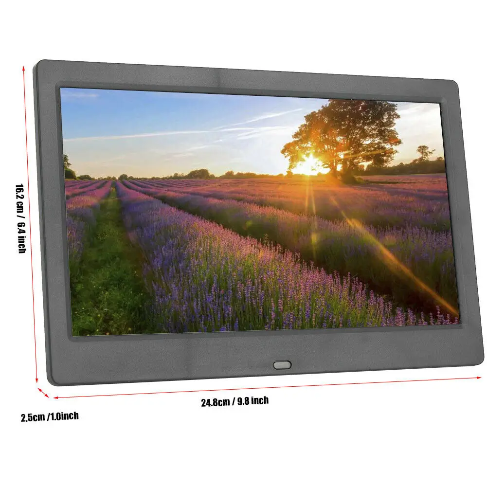 Acrylic Digital Photo Frame 10 inch Screen LED Backlight HD 12800*800 digital photo frame Electronic Album Picture Music Movie Full Function