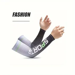 UV Protection Cooling Arm Sleeve for Outdoor Sports - Stay Cool and Protected (GRAY)