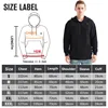 2022 Outdoor Electric USB Heating Sweaters Hoodies Men Winter Warm Heated Clothes Charging Heat Jacket Sportswear 5