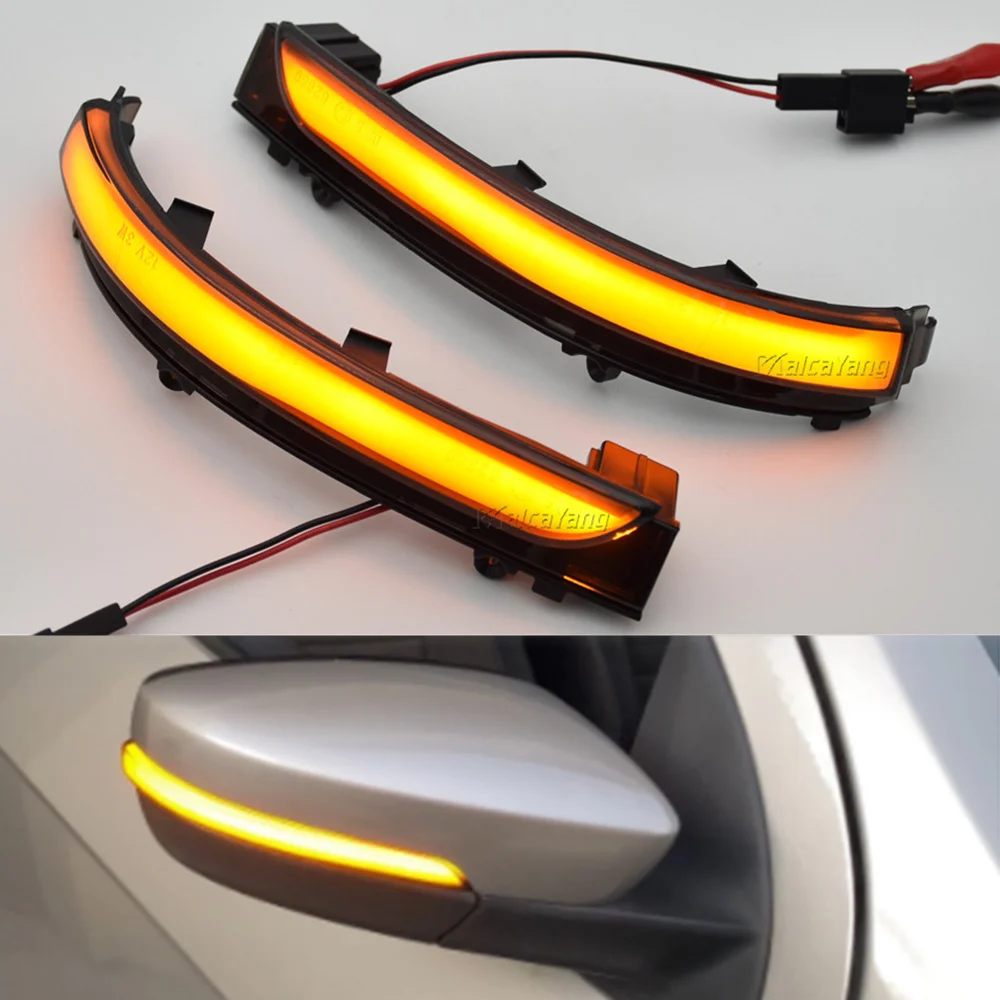Side Mirror Indicator Led Dynamic Turn Signal Light For Volkswagen Up
