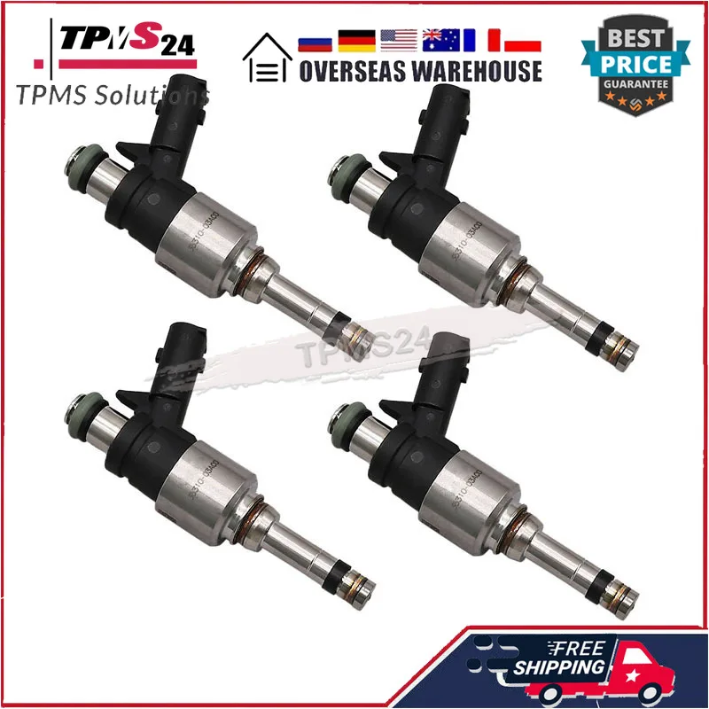 

35310-03AC0 3531003AC0 4Pcs Fuel Injectors For 2019-2020 Hyundai Elantra 1.4L