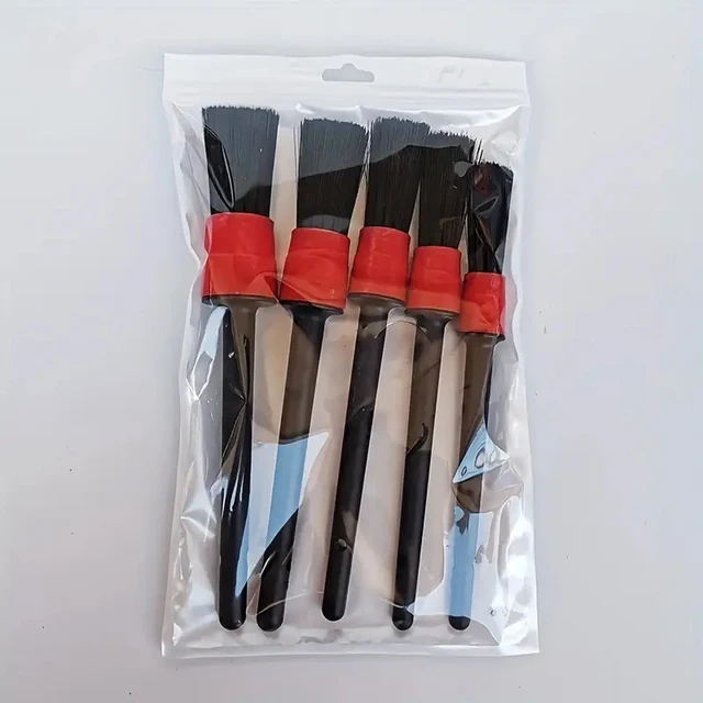 Detailing Brush Set Car Brushes Car Detailing Brush For Car Cleaning Detailing Brush Dashboard Air Outlet Wheel Brushes 2