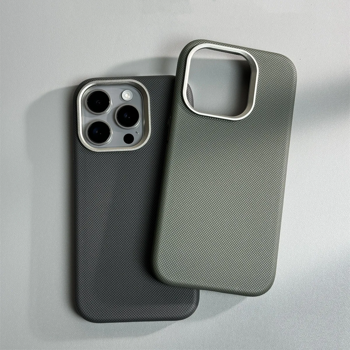 Luxury Diamond Texture PU Leather Magnetic Wireless Charging Shockproof Phone Case
