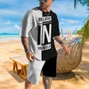 Oversized Men's Trend Casual Tracksuits 2024 3D Digital Print T-shirt Shorts Set 2 Piece Outfit New Summer European Jerseys 6