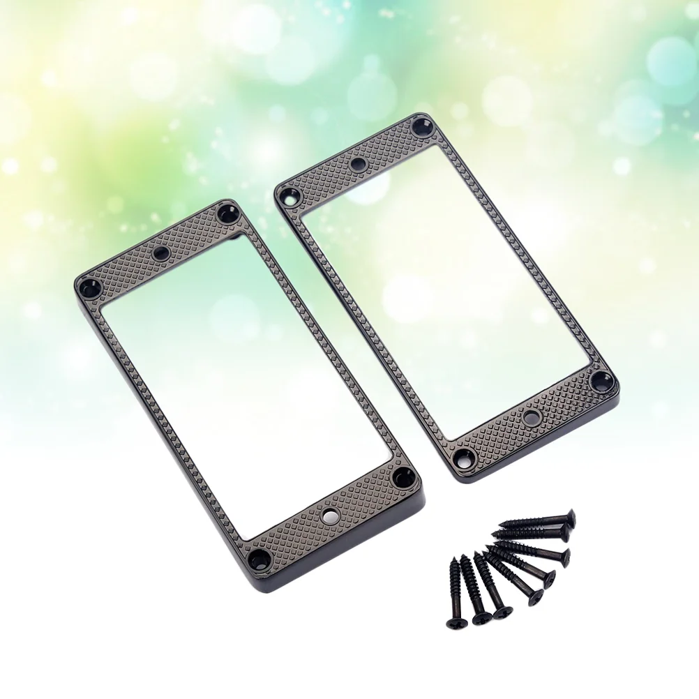 

Humbucker Mounting Ring Humbucker Cover Plate Metal Humbucking Ring Pickup Mounting Frame Mounting Ring for Guitar