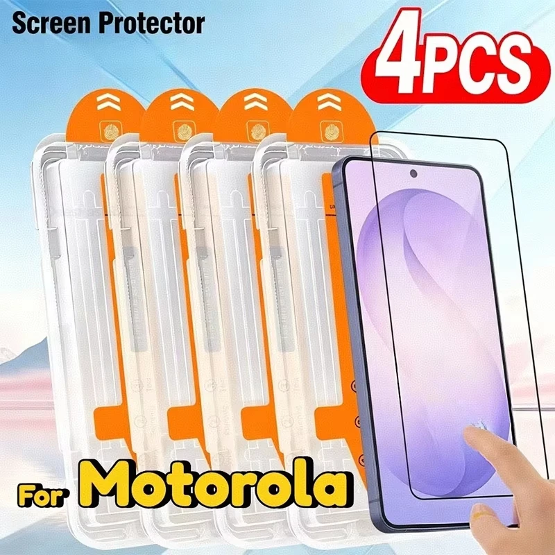 Premium Full Cover Screen Protector Glass - 1-4 Pack