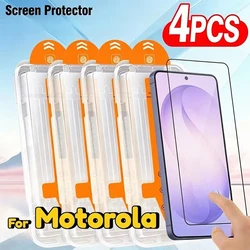 Premium Full Cover Screen Protector Glass - 1 - 4 Pack for Motorola Edge 70