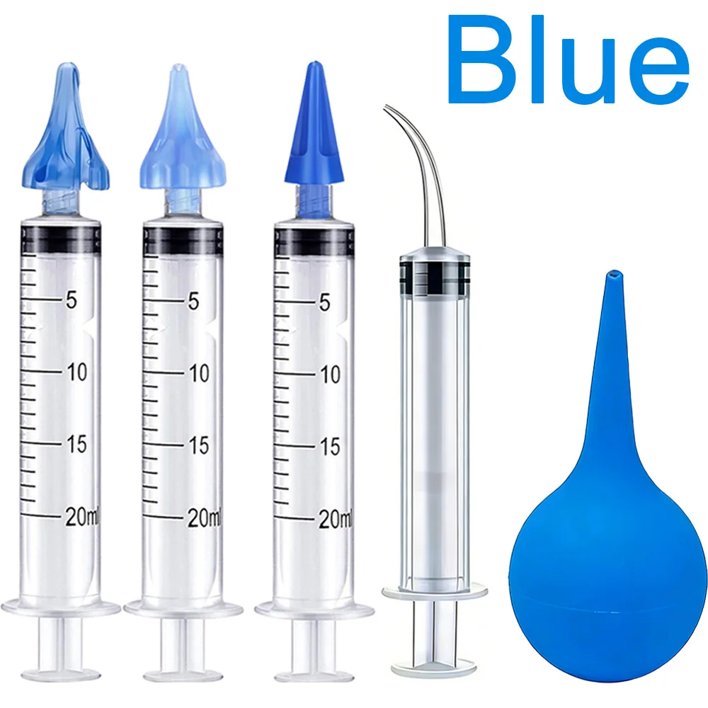 Ear Irrigation & Cleaning Kit - 5-Piece Set for Effective Earwax Removal