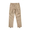 Outdoor Solid Color Men's Straight-Leg Pants with Multiple Pockets 2025 Spring and Autumn Casual Hiking Cargo Pants 4