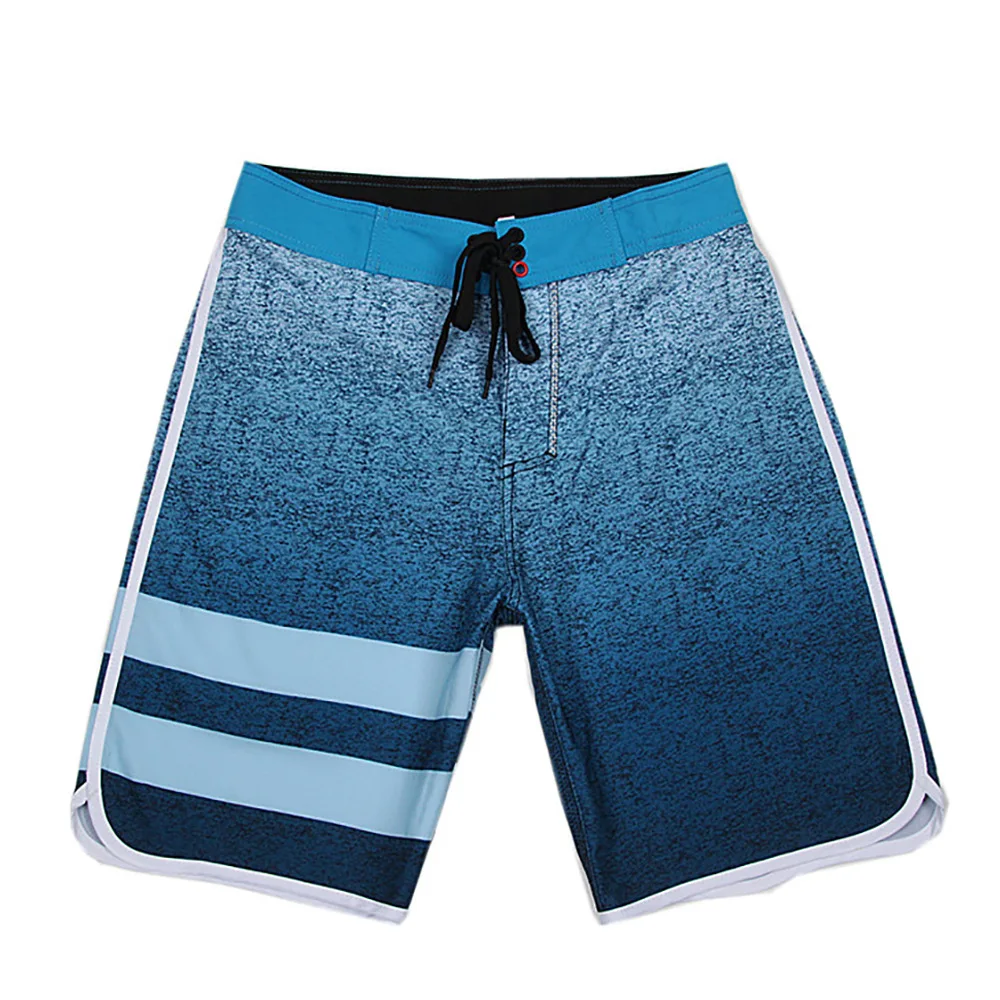 Men Beach Pants Waterproof Four-way Elastic Shorts Design Beach Surf quick drying surf pants Swimming shorts bermuda homme swim trunks