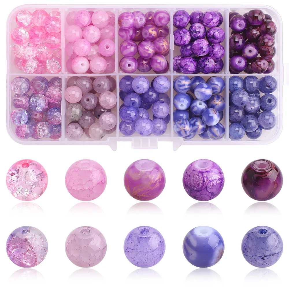 24 Color Seed Beads Kit For Jewelry Making Flat Polymer Clay Bead Set