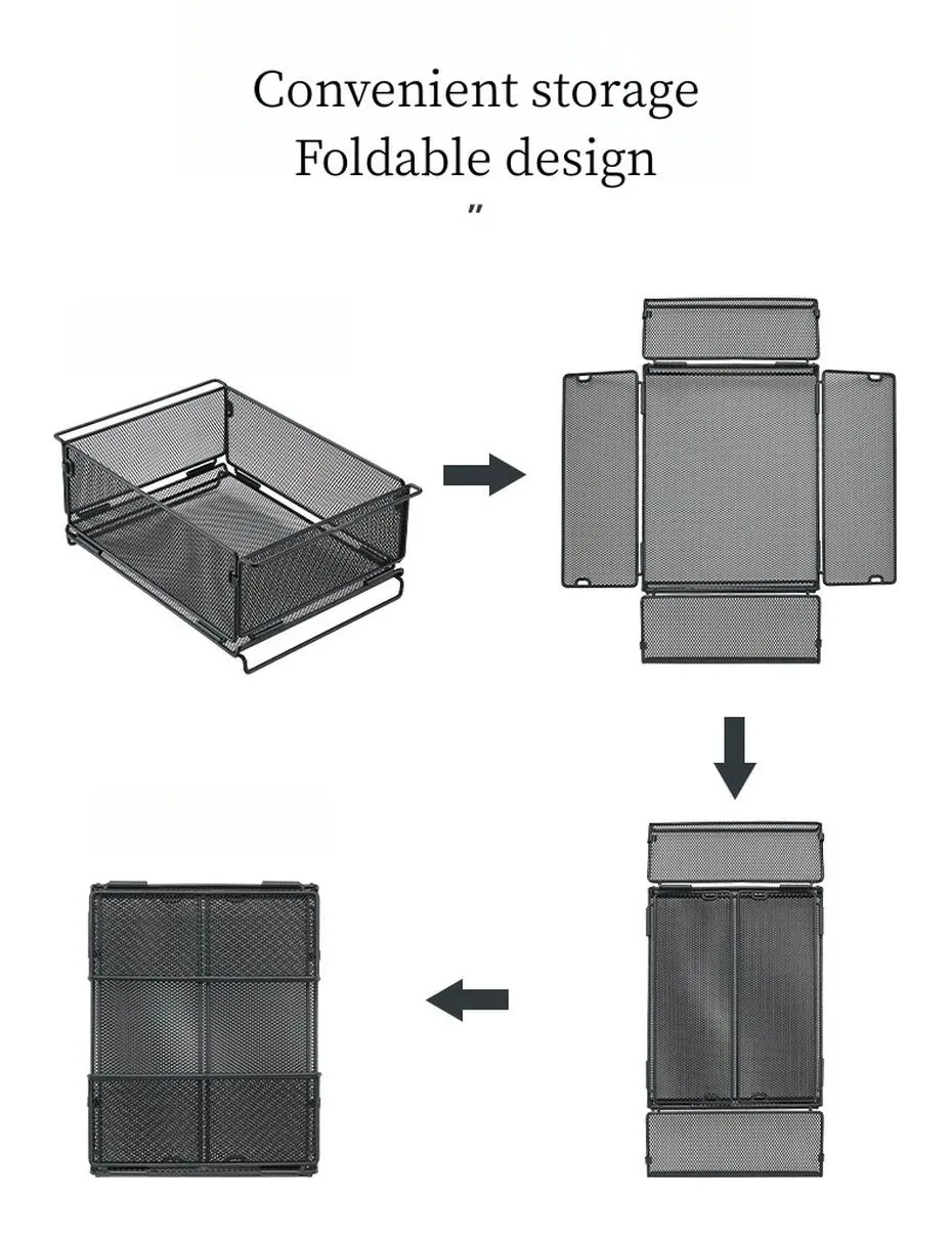 Description Picture 6 of itemCamping IGT Folding Basket 1 Unit Water Filter Basket Portable IGT Table Storage Box Outdoor IGT Kitchen Accessories