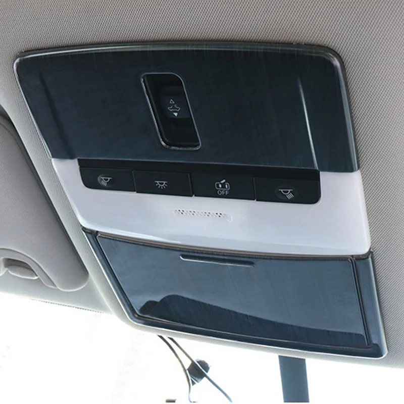 

BJMYCYY Stainless steel decorative frame of reading lamp in front of car For Nissan Teana Altima 2019 2020