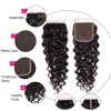 Brazilian Human Hair Lace Frontal Closure Only Loose Deep Wave Lace Closure Curly Straight Body Wave Lace Closure OnlyPreplucked 5