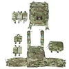Ranger Green Plate Carrier Tactical Vest With Quick Release Security Molle Chaleco Tactico Bandolier Laser Cut Tactical Vest 3