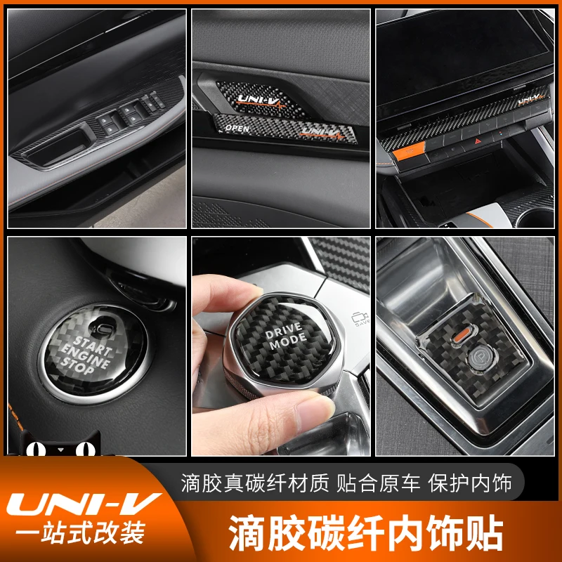 

Для Changan Uni-v внутренняя панель из углеродного волокна
