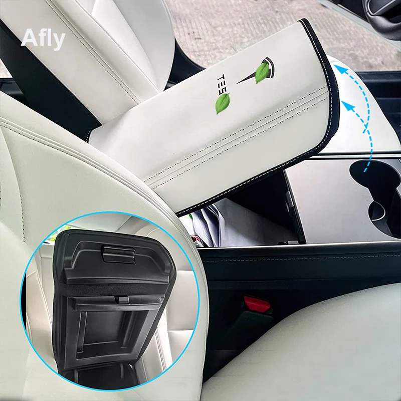Afly Auto Armlehne Box Abdeckung für Tesla Modell 3 Modell y Zentral  steuerung Armlehne Dekoration Abdeckung Innenraum Autozubehör - AliExpress