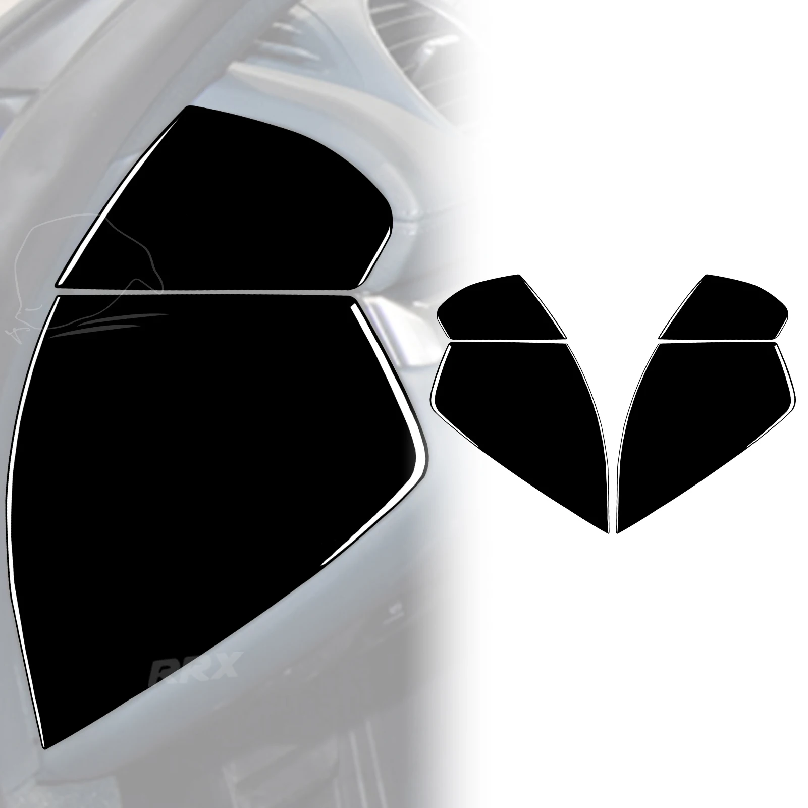 

Наклейка на заднюю крышку автомобиля для Porsche 718 982 Cayman Boxster T S 2016-2022