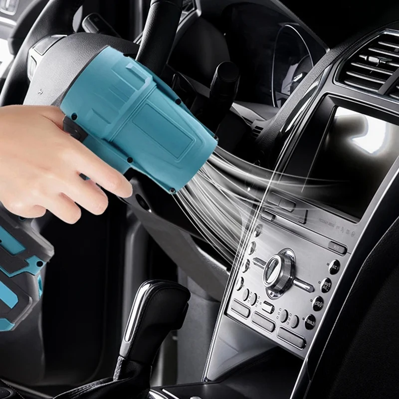1000W Turbo Jet Fan Brush Motor Handheld Violent Blower High Power Hair Dryer For Clean Dry Blow Without Battery 2