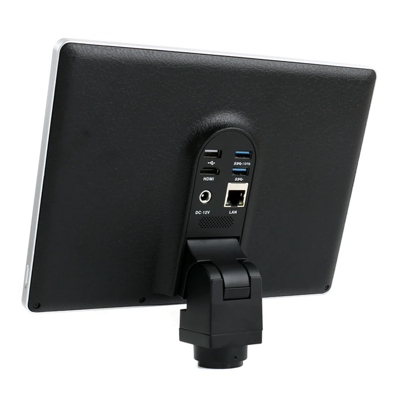 10.5 인치 UHD 4K 통합 안드로이드 11 시스템 태블릿 현미경 카메라 USB3.0 산업용 전화 수리를위한 HDMI 기가비트 LAN 포트