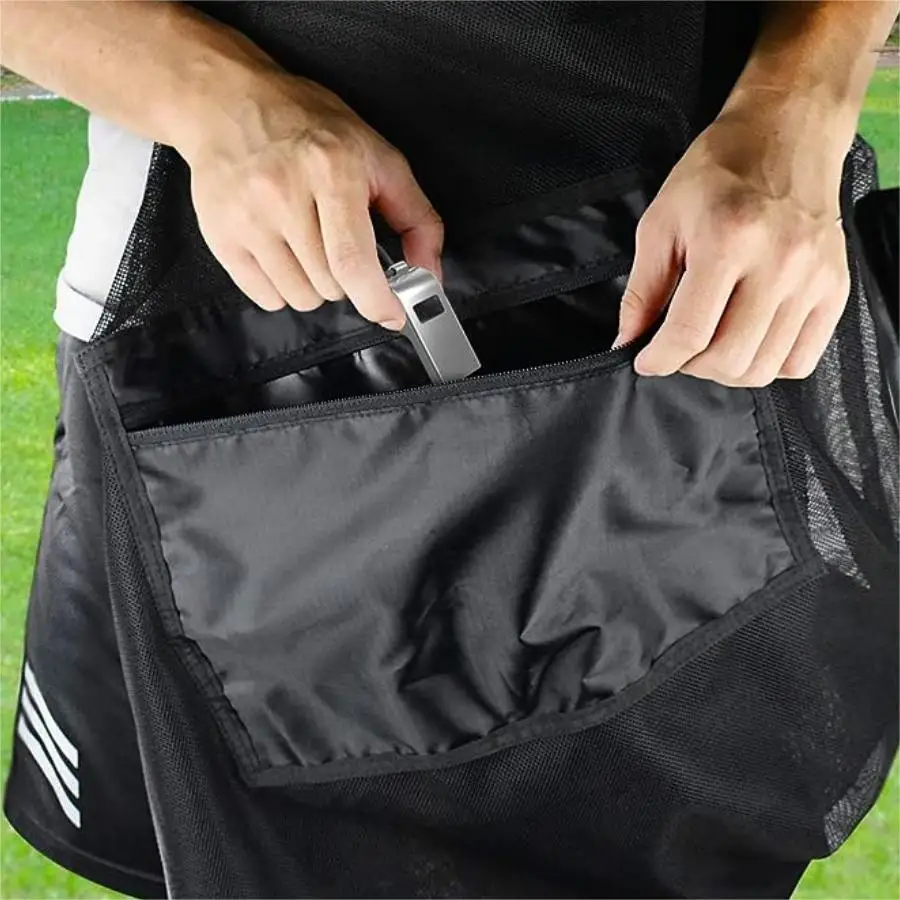 Large mesh sports bag with shoulder straps drawstring bag for storing basketball volleyball baseball and swimming equipment
