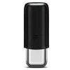 Stainless Steel Cigar Case Humidor Anti-pressure Luxury Cow Leather Cigar Humidor Case Moisturizing Portable Travel Cigar Case 1