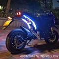 60cm white yellow
