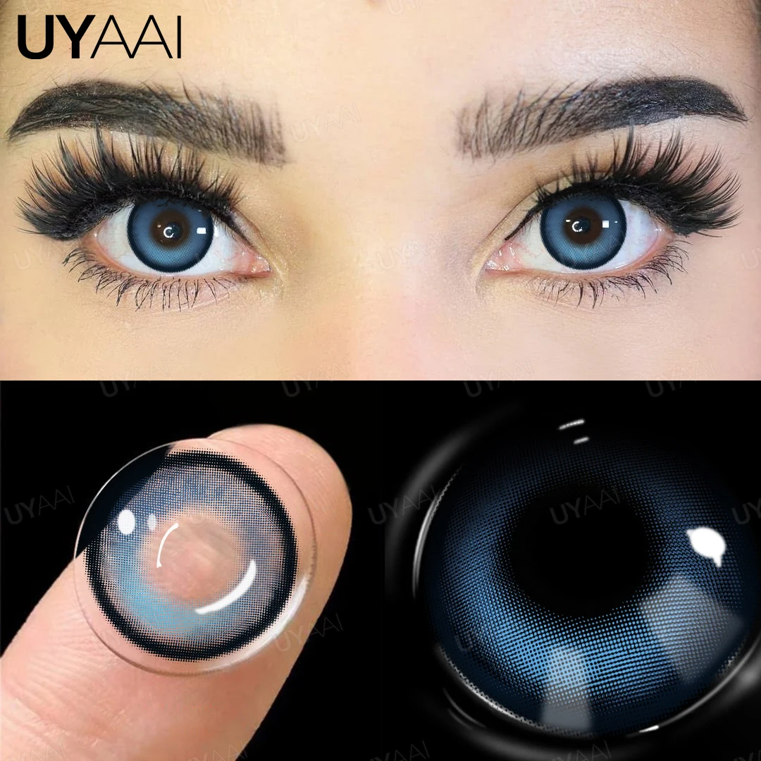 UYAAI Myopia Corrective Color Contact Lenses - Vibrant Multicolor Collection
