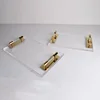 Nordic Transparent Acrylic Tray Cosmetic Jewelry Storage Box Home Decor Perfume Aromatherapy Ornaments Rectangle Storage Tray 2