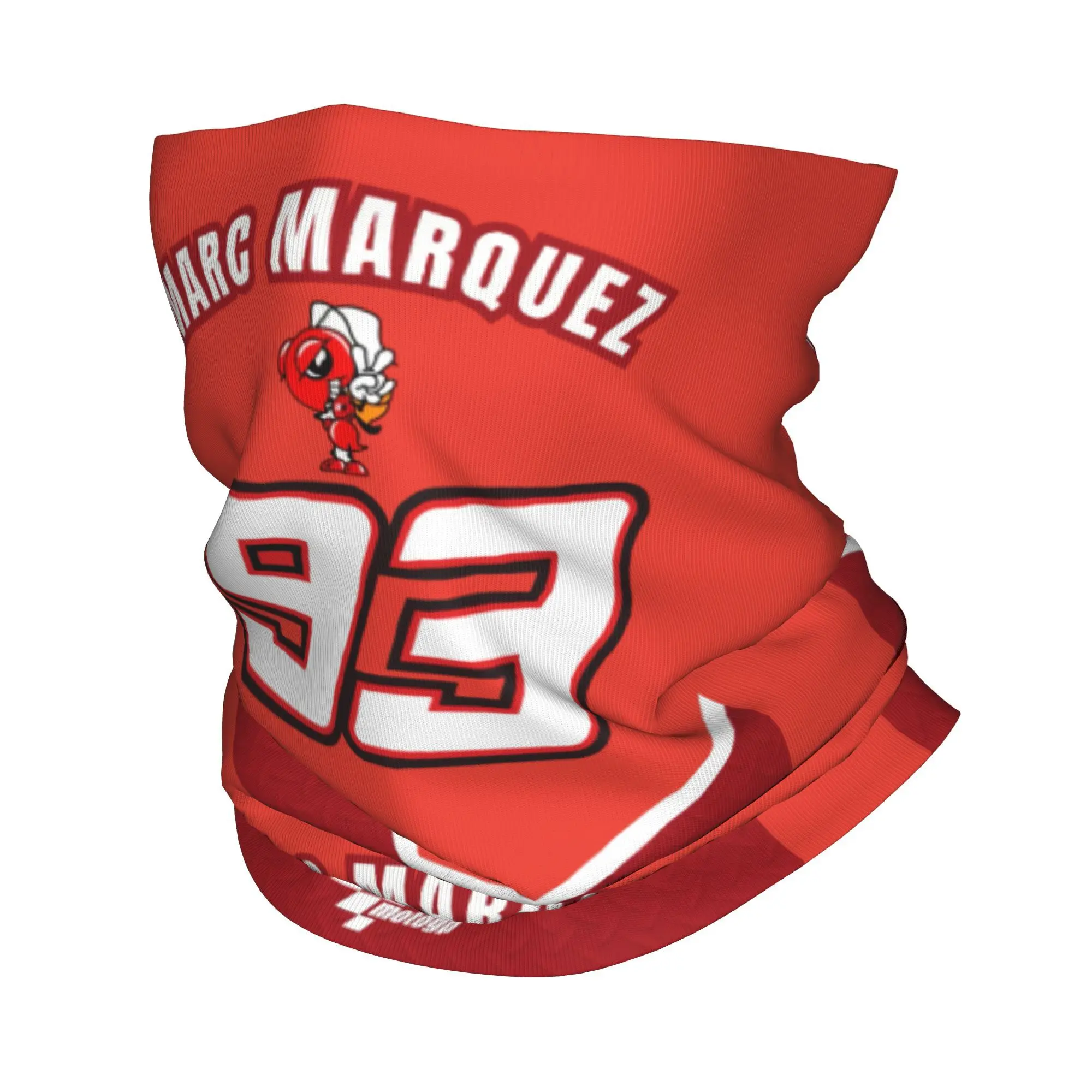 Motor-Marquezs Marxs Motorcycle 93 Racing Bandana Neck Warmer Men Women Winter Ski Hiking Scarf Gaiter Face Cover