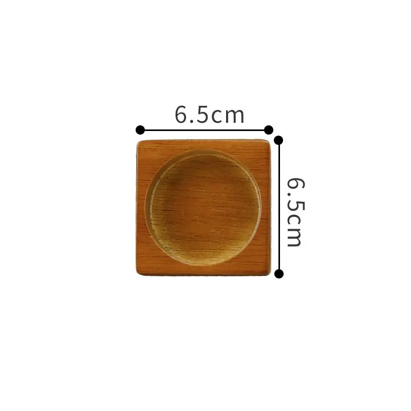Acacia Wood Salt Pepper Mill Tray Salt Sea Spice Shaker Base Tray Tea Tray Kitchen Storage Holder Base Home Decoration Crafts salt pepper tray