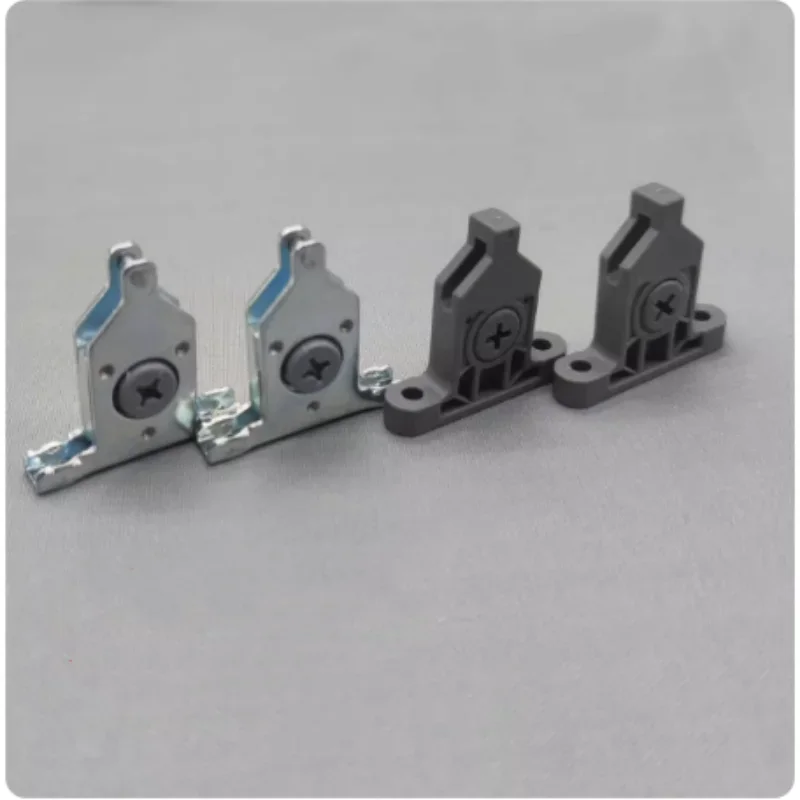 4ชิ้นไนลอนเหล็กลิ้นชักผนังคู่แผงด้านหน้ายึดตัวเชื่อมต่อการเปลี่ยนตู้ perabot dapur 1