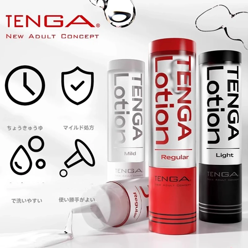 TENGA 170ML Water-soluble Lubrication Personal Lubricant Oil Sexual Lubrication Anal Sex Oral Vagina Lubricant Easy to Clean