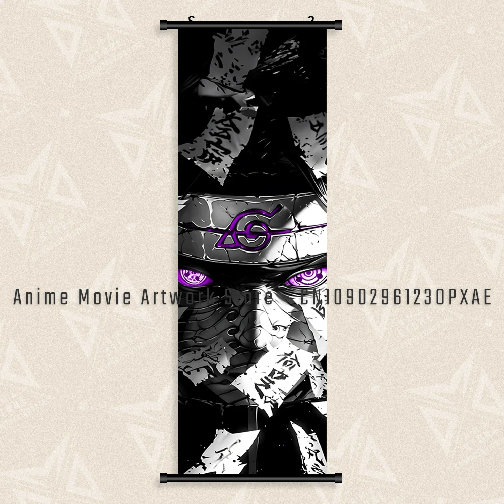 Naruto Anime Wall Art Canvas - Hatake Kakashi Home Decoration Mural