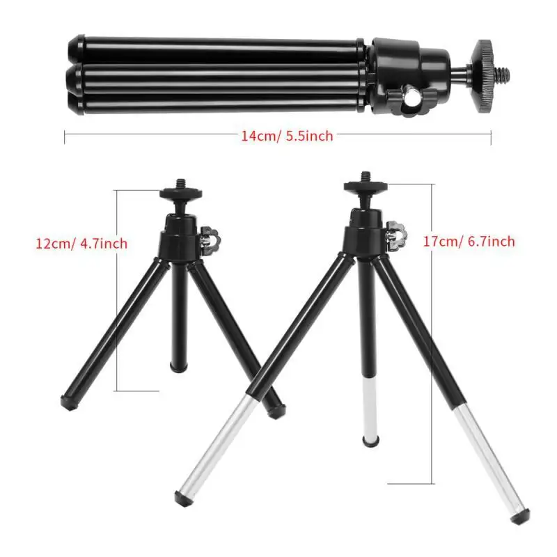 Description Picture 4 of item6 Inch Mini Selfie Ring Light Desktop LED Lamp With Tripod Stand USB Plug Dimmable Photography Video Light For YouTuber Vlog