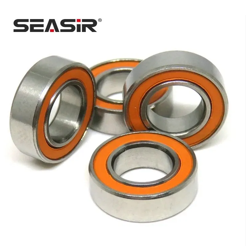 Roulements à billes hybride céramique pour moulinet de pêche, 3x10x4mm et 5x10x4mm, côté couvercle et bobine