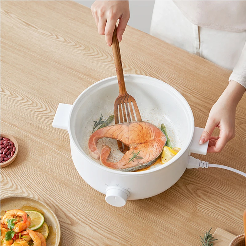 Multifunctional electric hot pot household 2/3L integrated student dormitory small electric cooking pot electric hot pot 5