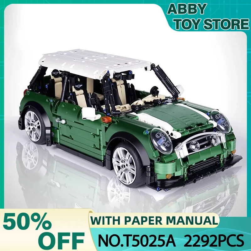 

TGL T5025 MOC Technical Electroplated Metallic Super Car Model 3380pcs Building Blocks Bricks Puzzle Toy Christmas Gifts For Kid