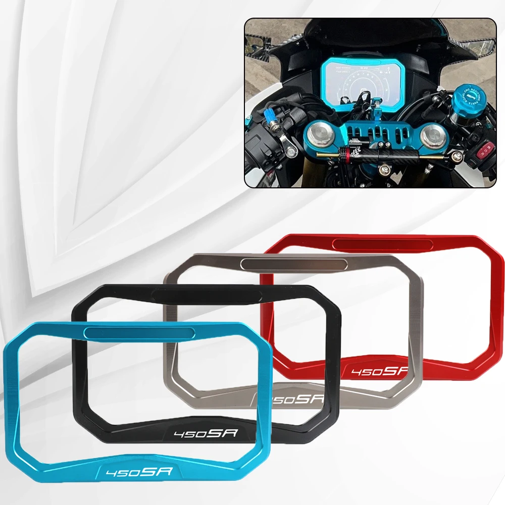 

Motor Meter Frame Cover Screen Glare Shield FOR CFMOTO 450SR 2022 2023 450sr Motorcycle Accessories Instrument protective cover