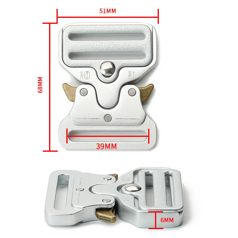 32 38 45 50mm Quick Release Taktische Schnalle Set Automatische Metall Männliche Gürtel Schnalle Zink Clip Einstellbare Männer Schnalle für Gürtel – Detail 10