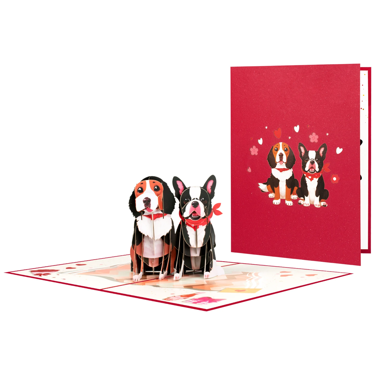 3D Animals Pop Up Card greeting cards For Mother's Day Valentine's Day Birthday Thank you Get Well Anniversary